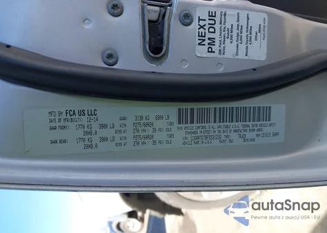 2015 Ram 1500 Big Horn z USA, uszkodzony, nr VIN 1C6RR7GT8FS531232